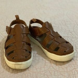 OshKosh | Boys Faux Leather Sandals
